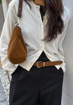 Pita Mini Suede Brown
