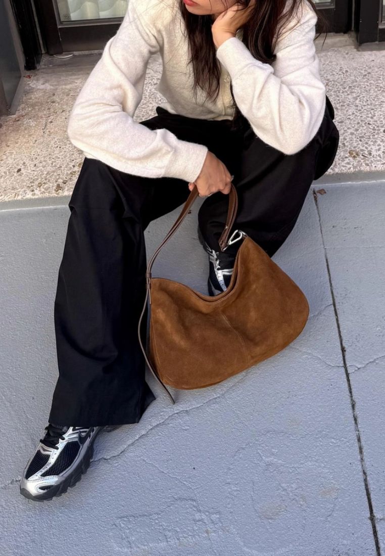 Pita Mini Suede Brown