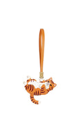Playful Cat Bag Charm - Orange