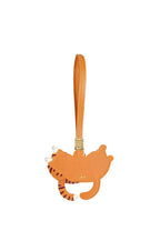 Playful Cat Bag Charm - Orange