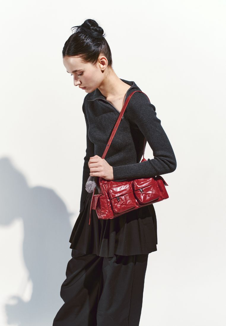 Pocket Mug Bag M Origami Red