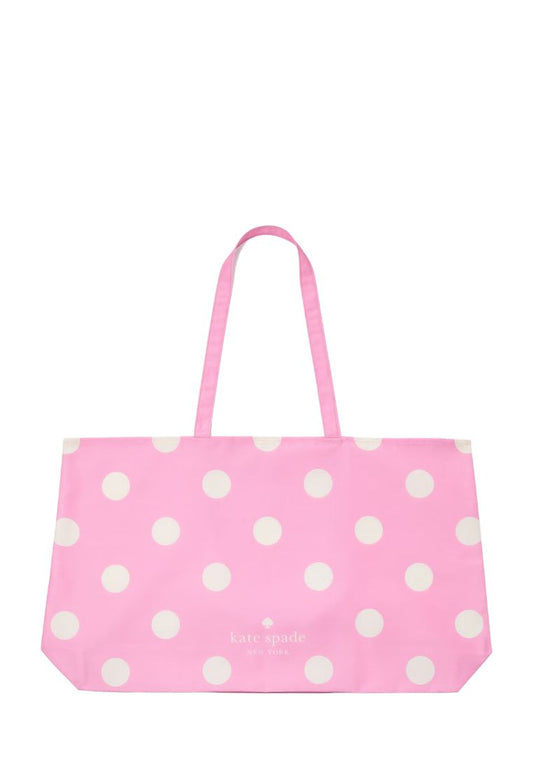 Polkadot Pink Shopper Bag