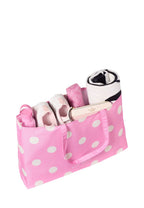 Polkadot Pink Shopper Bag