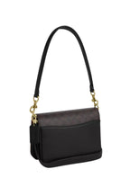 Quinn Bag In Signature Canvas Gold Walnut Black