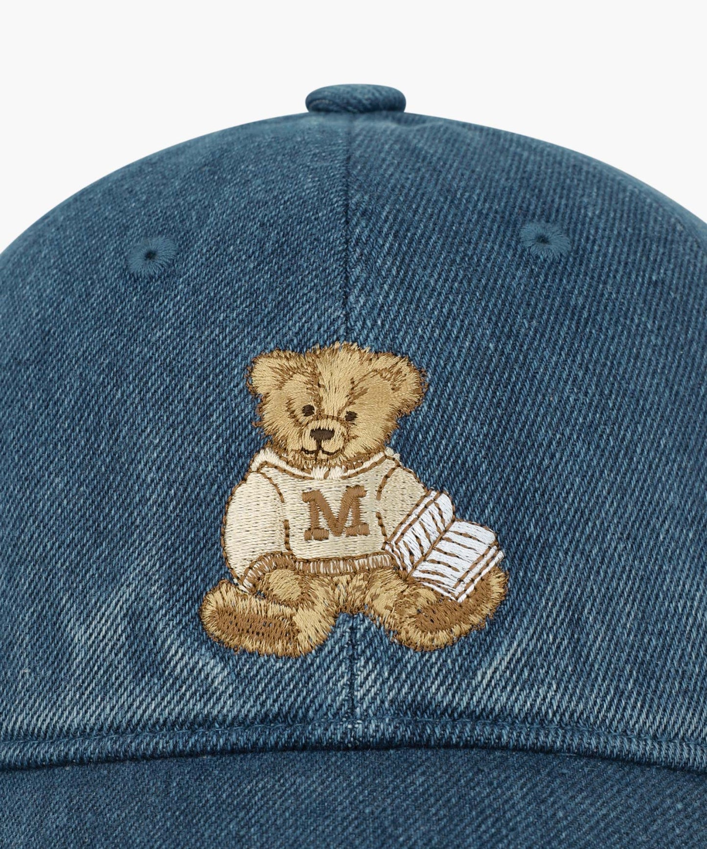 READING CLUB DOODLE BEAR CAP blue