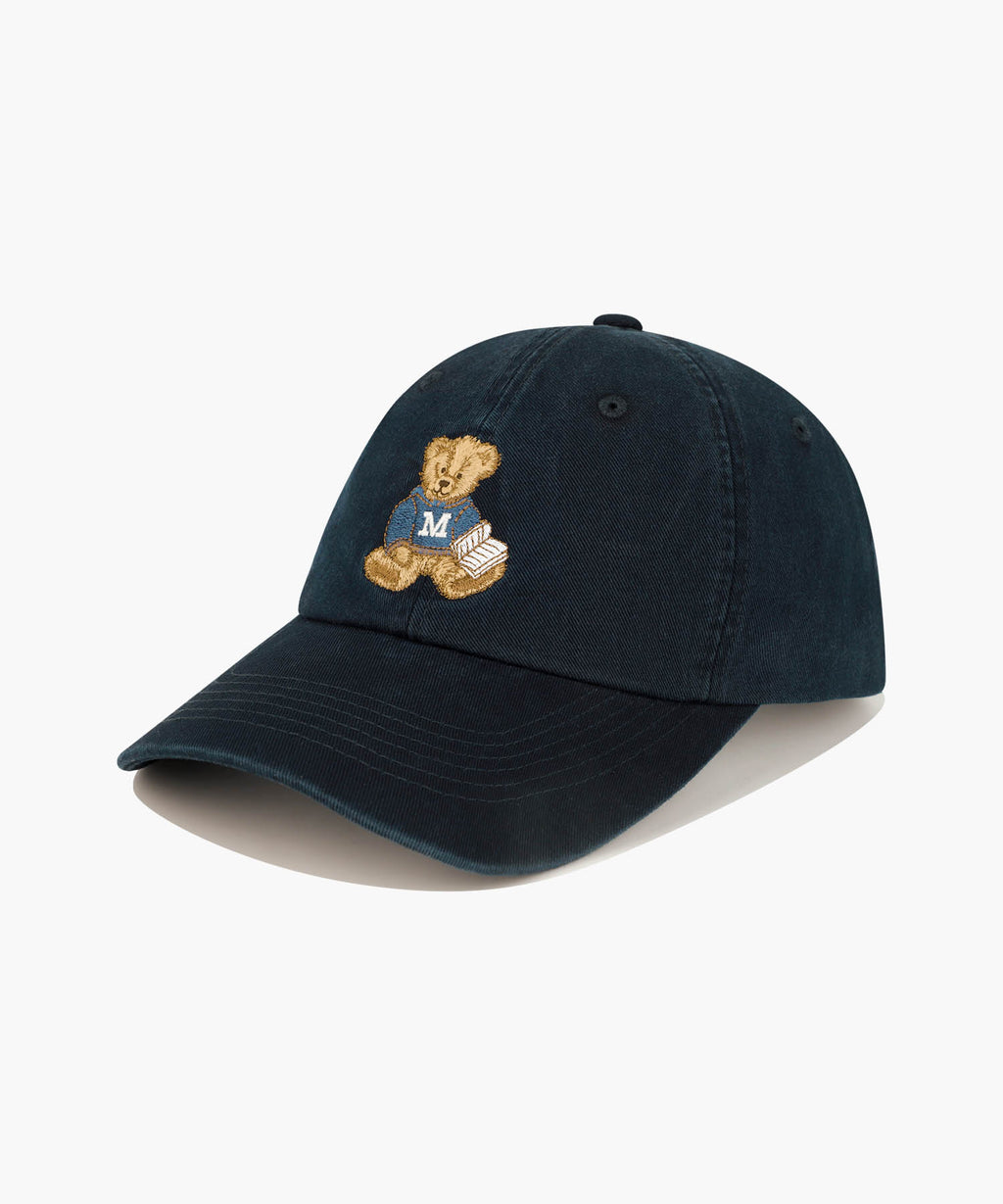 READING CLUB DOODLE BEAR CAP navy