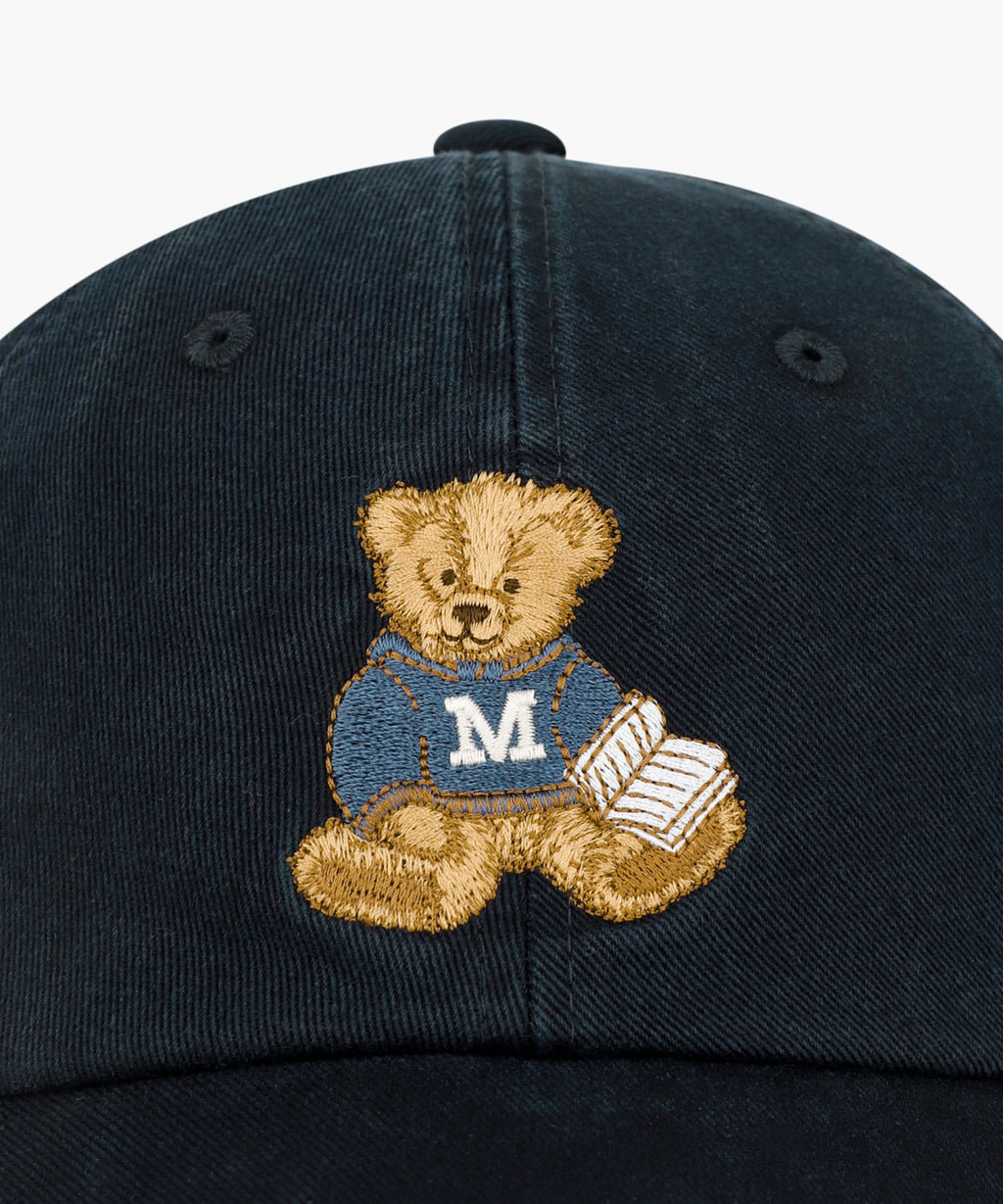 READING CLUB DOODLE BEAR CAP navy
