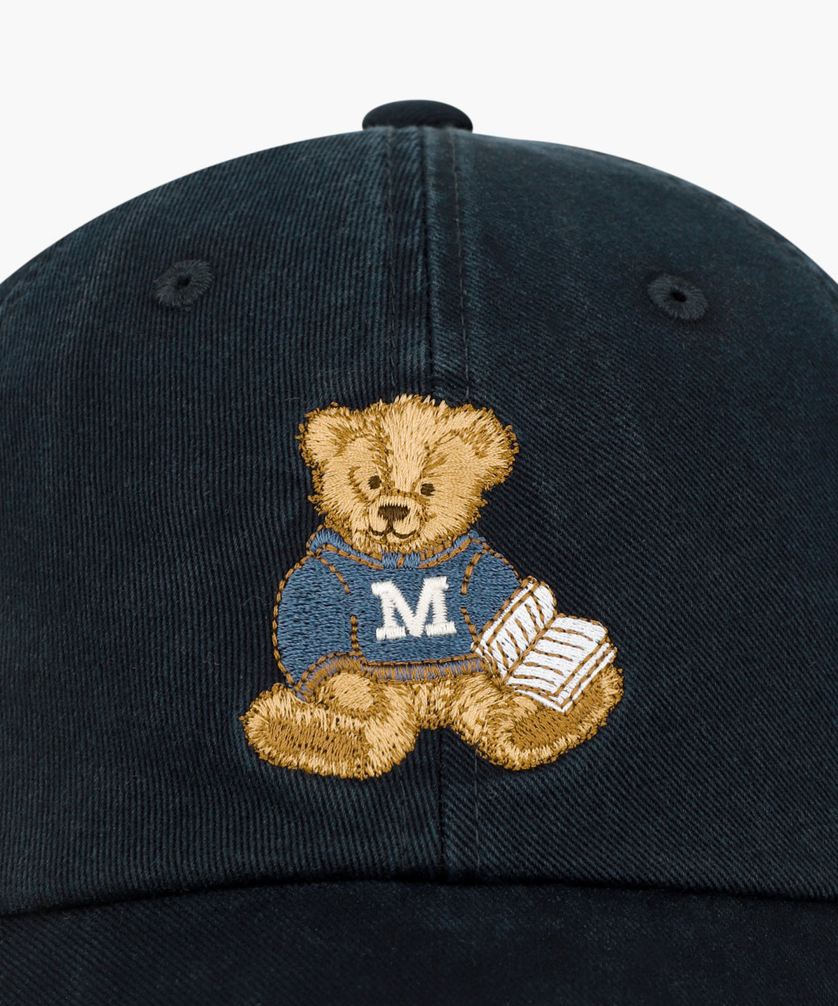 READING CLUB DOODLE BEAR CAP navy