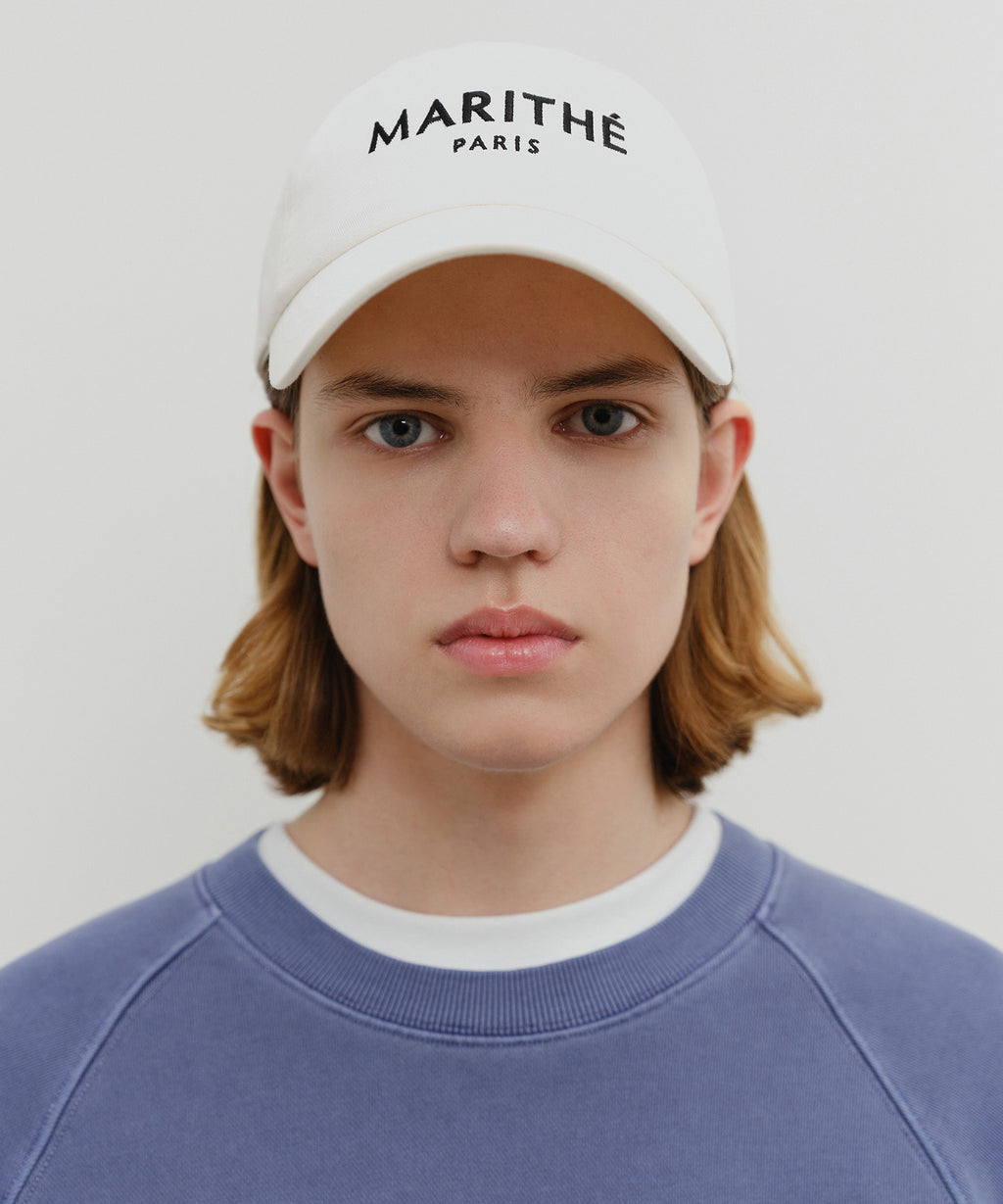 REGULAR LOGO COVERED CAP ivory