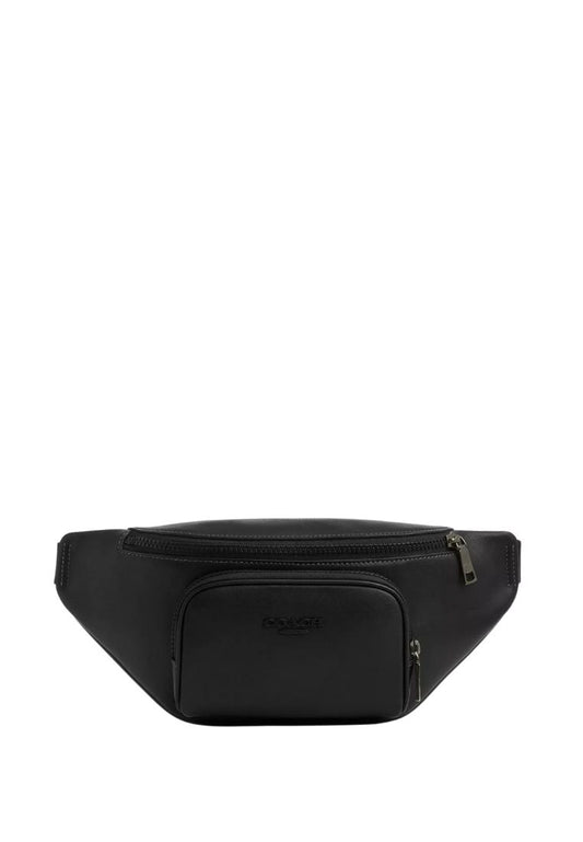 Racer Small Belt Bag Gunmetal Black