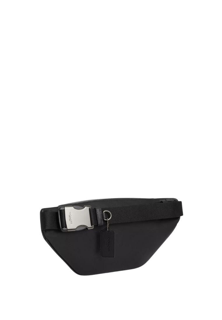 Racer Small Belt Bag Gunmetal Black