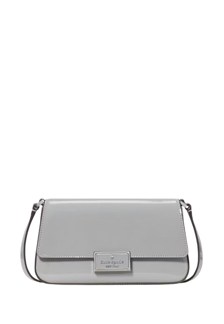 Reegan Patent Mini Flap Crossbody Pavement