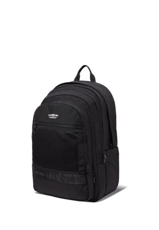 Refine Mesh Webbing 3-Stage Backpack Black