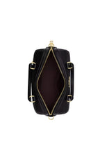 Rowan Satchel Bag Crossgrain Gold Black