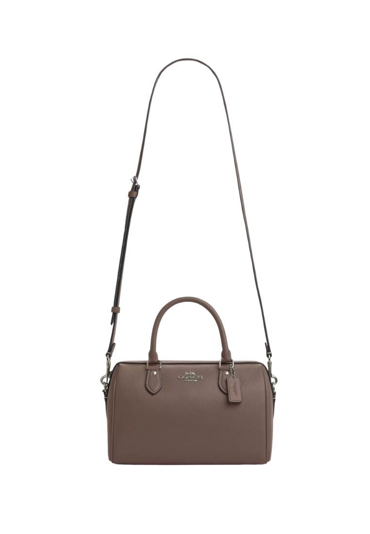 Rowan Satchel Bag Gunmetal Dark Stone