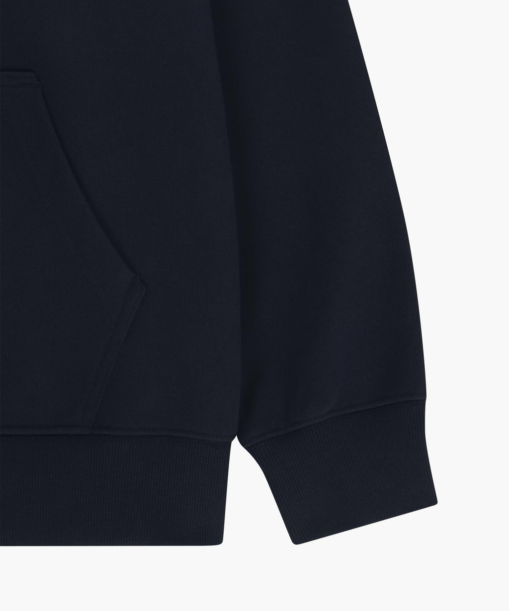 SHADOW CLASSIC LOGO COLOR BLOCK HOODIE navy
