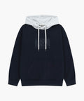 SHADOW CLASSIC LOGO COLOR BLOCK HOODIE navy