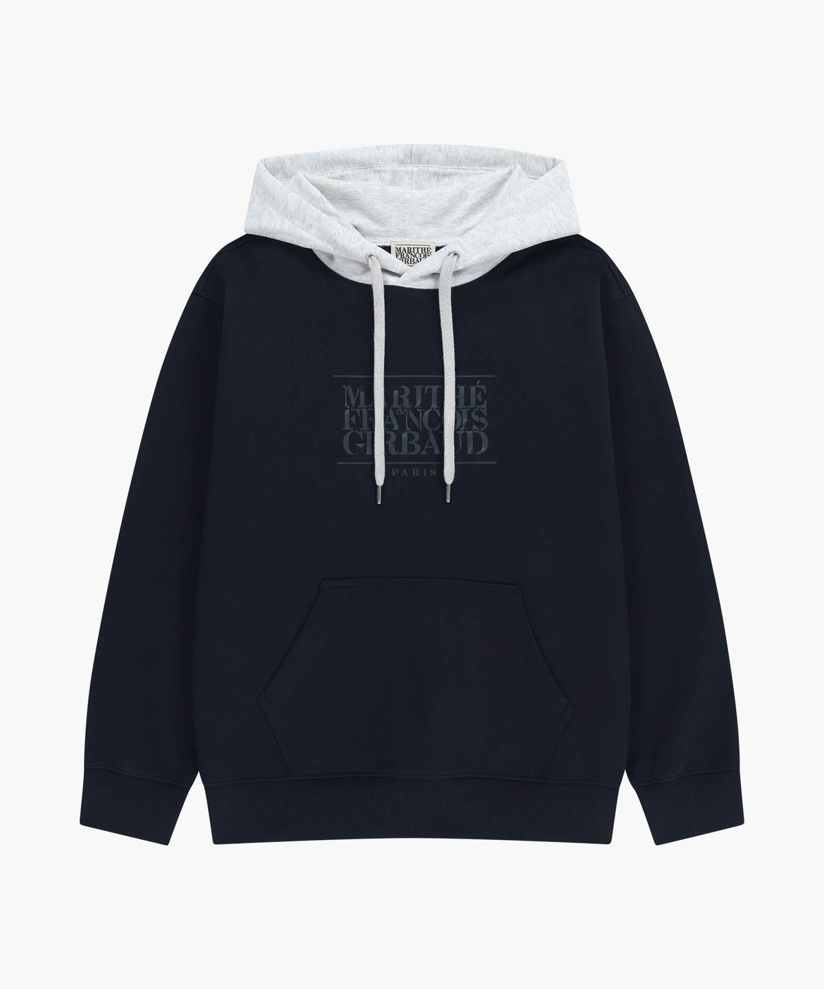 SHADOW CLASSIC LOGO COLOR BLOCK HOODIE navy