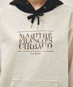 SHADOW CLASSIC LOGO COLOR BLOCK HOODIE oatmeal