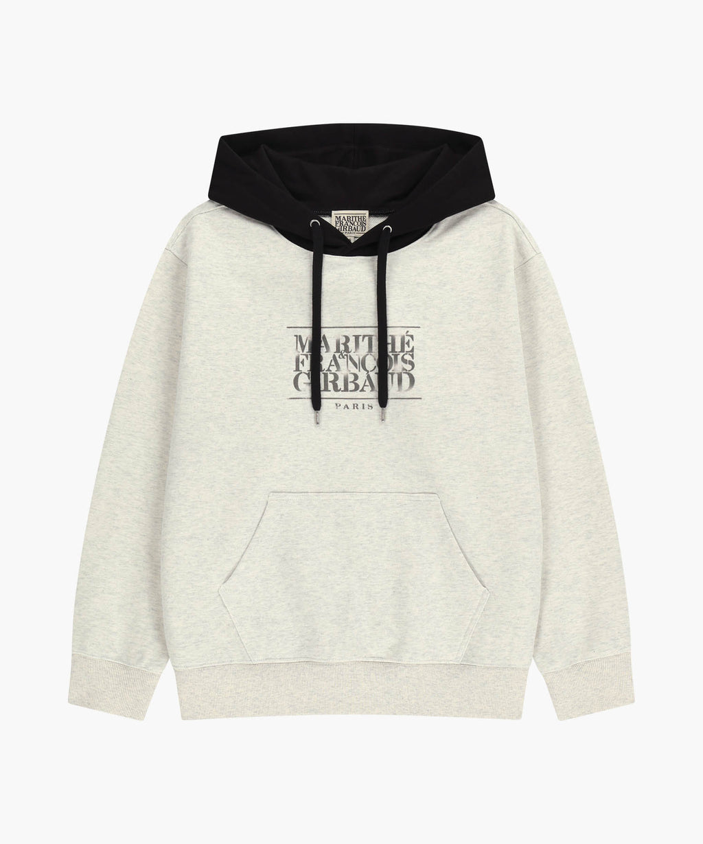 SHADOW CLASSIC LOGO COLOR BLOCK HOODIE oatmeal