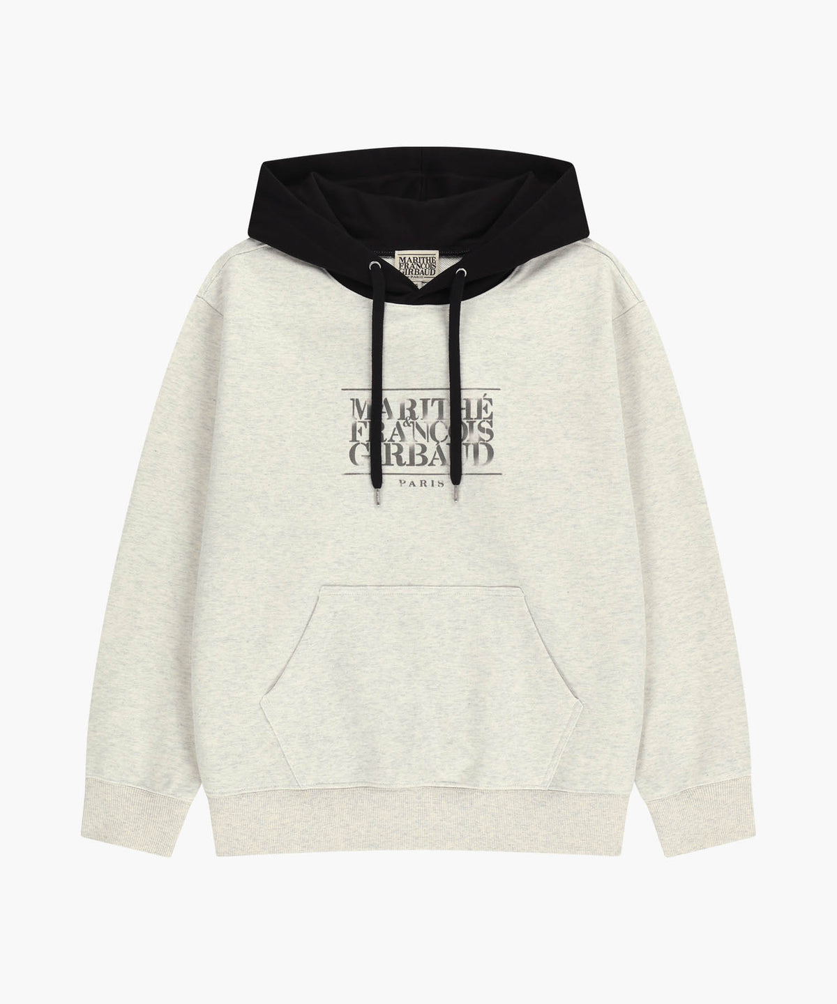 SHADOW CLASSIC LOGO COLOR BLOCK HOODIE oatmeal