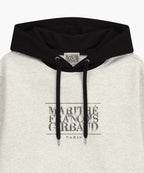 SHADOW CLASSIC LOGO COLOR BLOCK HOODIE oatmeal