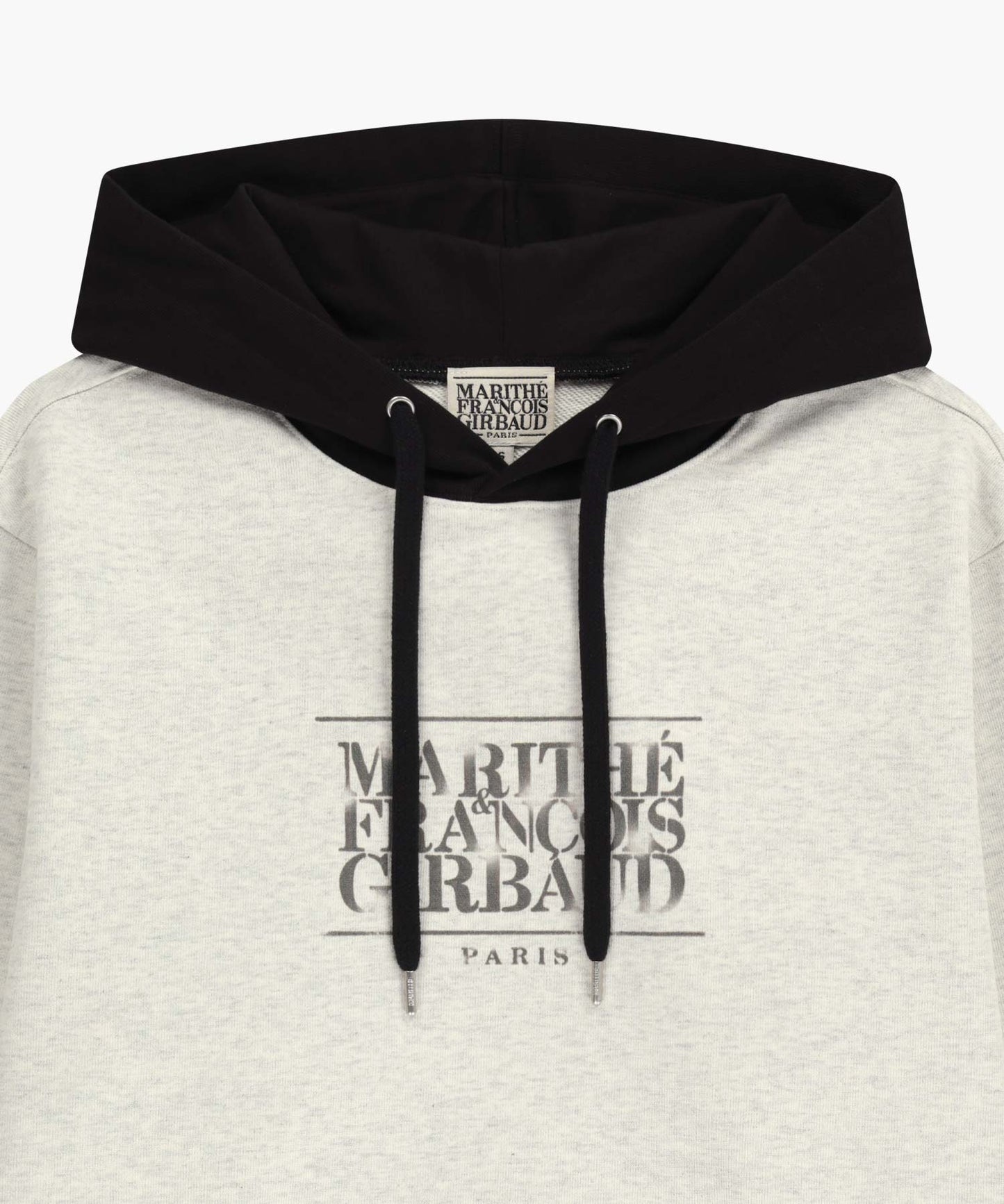 SHADOW CLASSIC LOGO COLOR BLOCK HOODIE oatmeal