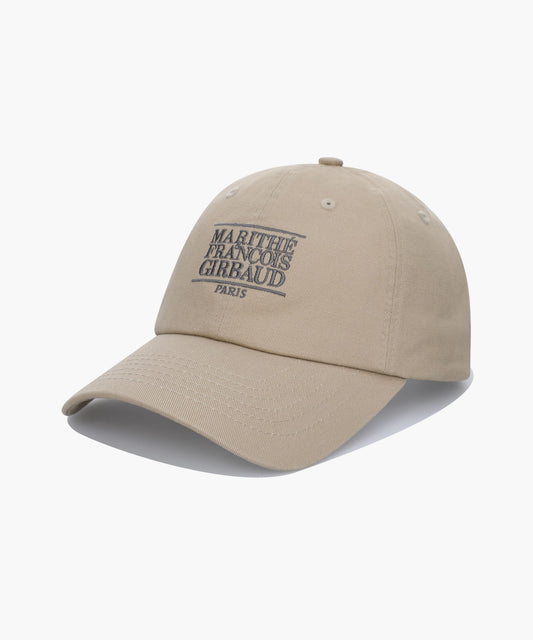 SMALL CLASSIC LOGO CAP dark beige
