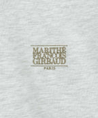 SMALL CLASSIC LOGO HALF ZIPUP SWEATSHIRT light heather gray