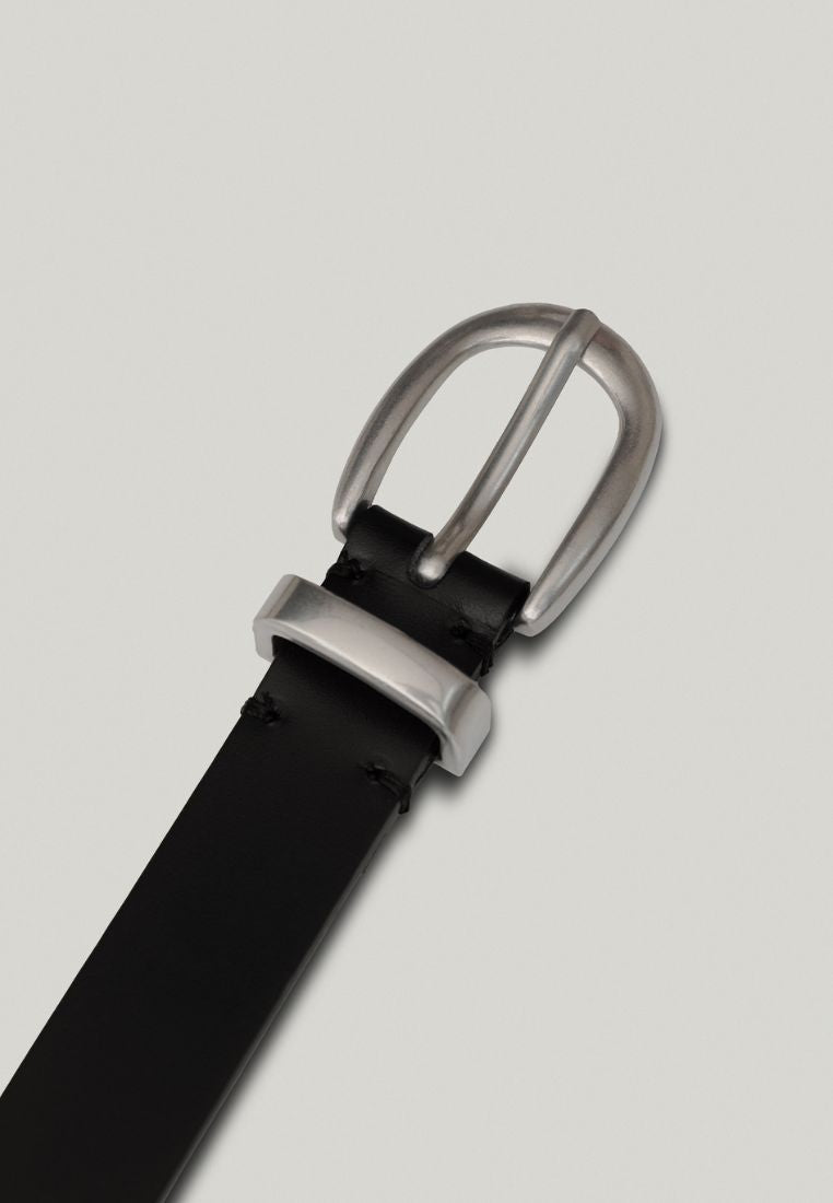 SOBRE LEATHER BELT soft black