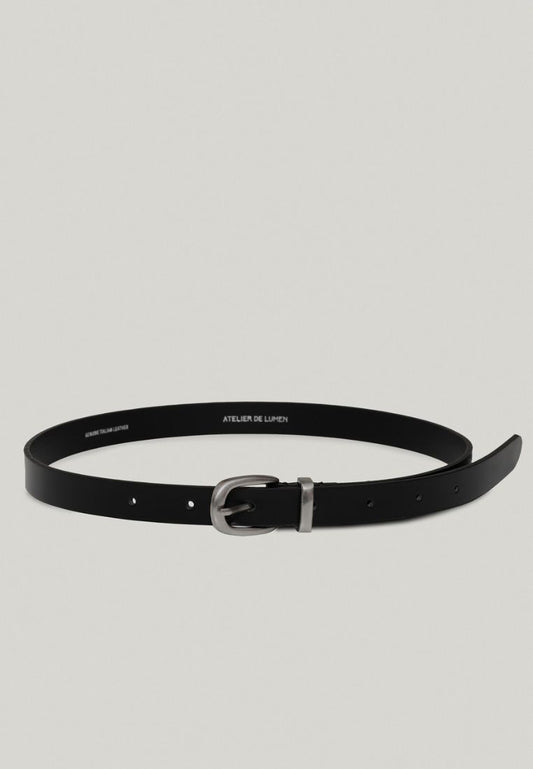 SOBRE LEATHER BELT soft black