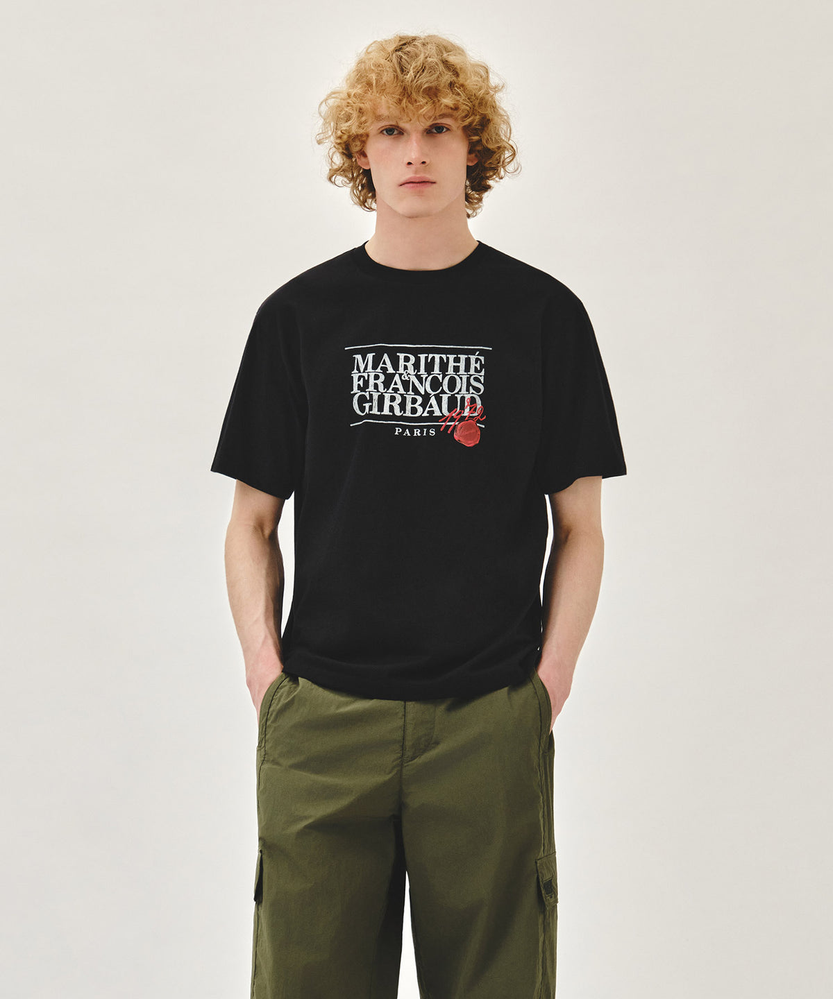 STAMP CLASSIC LOGO TEE black
