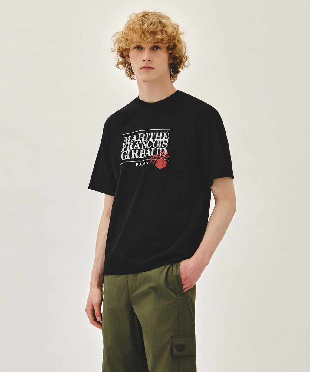 STAMP CLASSIC LOGO TEE black
