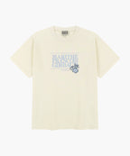STAMP CLASSIC LOGO TEE cream