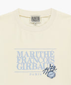 STAMP CLASSIC LOGO TEE cream