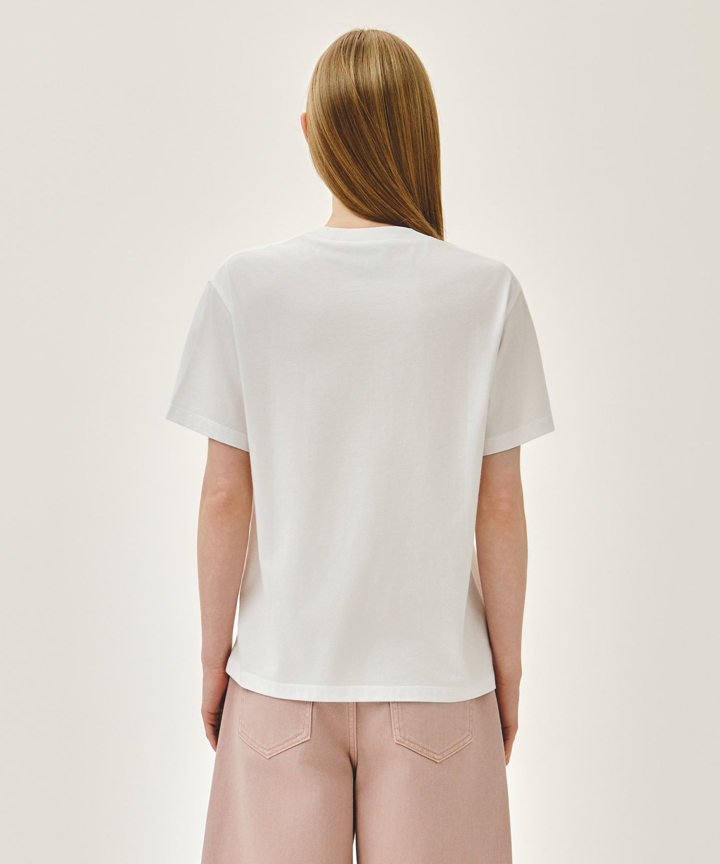 STAMP CLASSIC LOGO TEE white