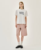 STAMP CLASSIC LOGO TEE white