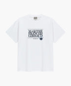 STAMP CLASSIC LOGO TEE white
