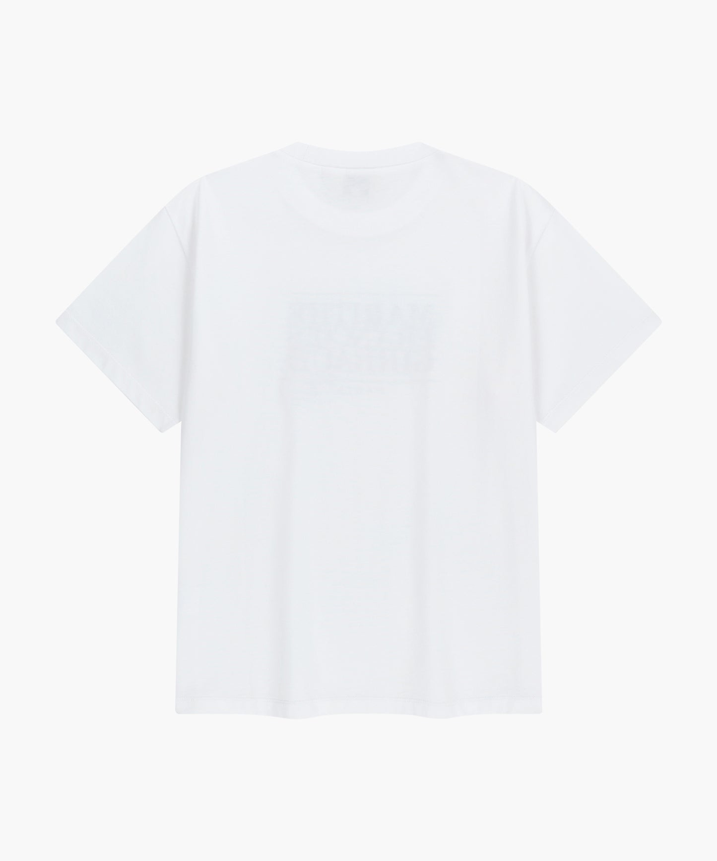STAMP CLASSIC LOGO TEE white