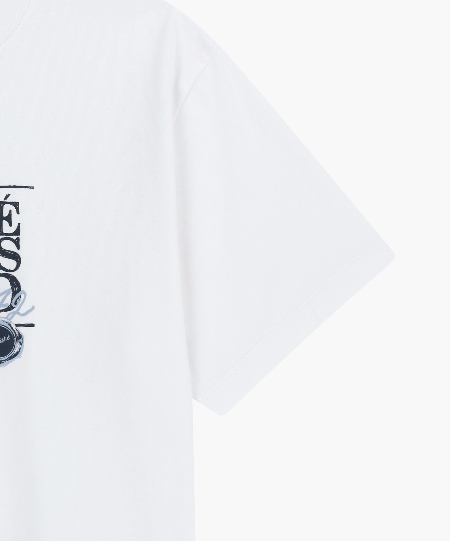 STAMP CLASSIC LOGO TEE white