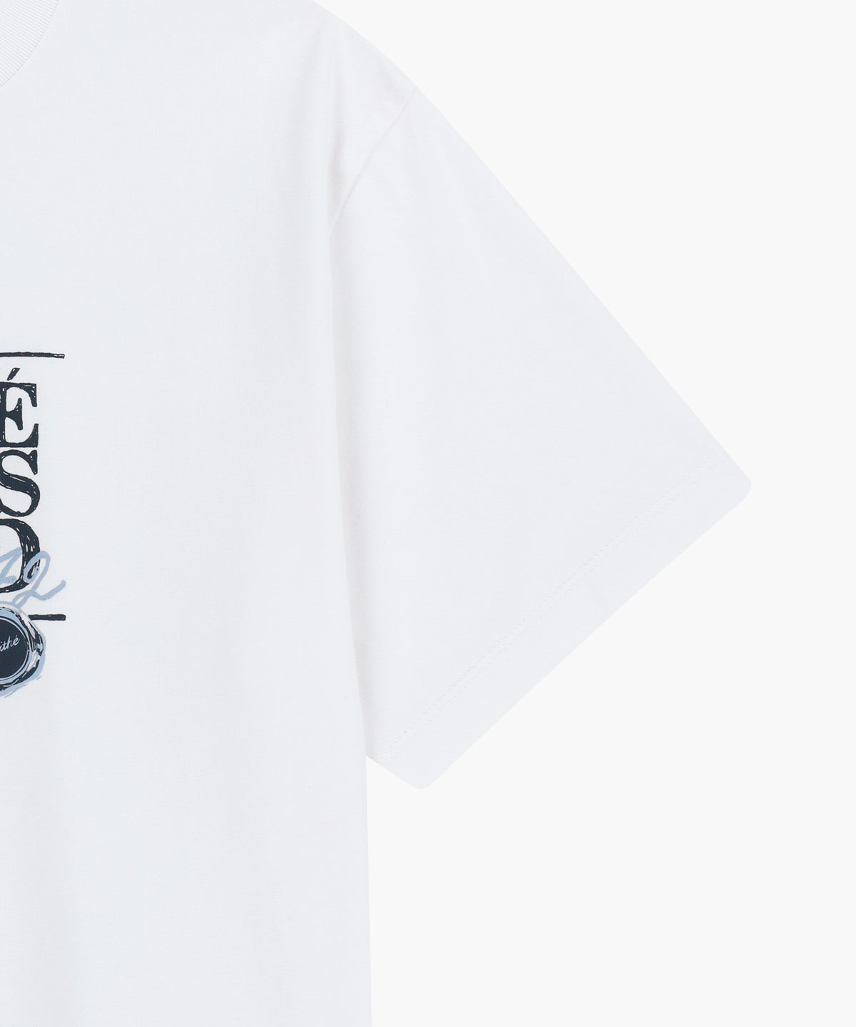 STAMP CLASSIC LOGO TEE white