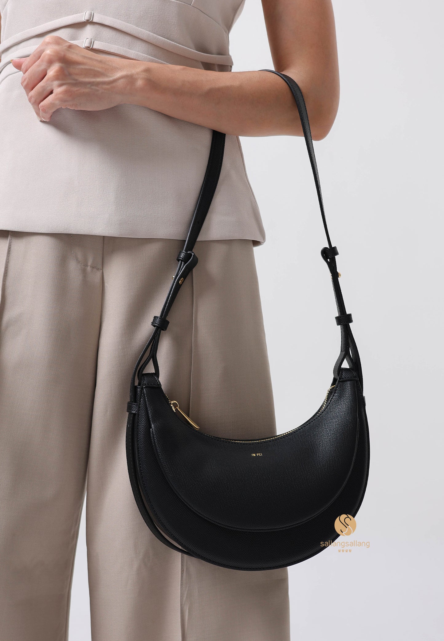 Sharon Crossbody Bag - Black