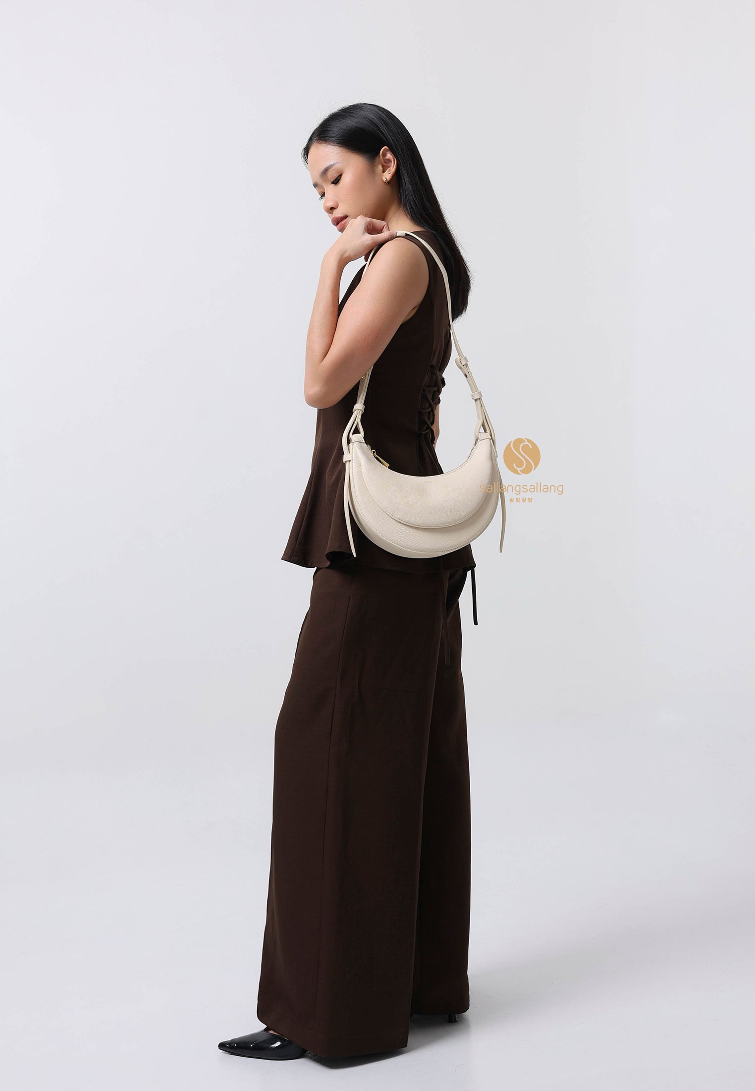 Sharon Crossbody Bag - Off White