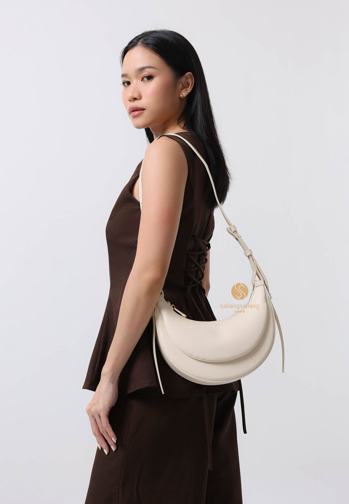 Sharon Crossbody Bag - Off White