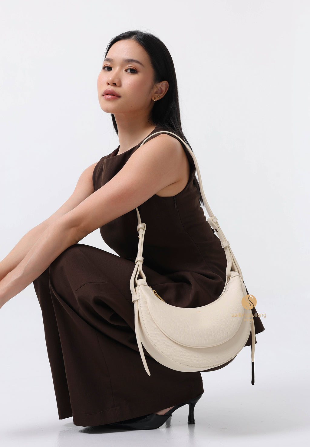 Sharon Crossbody Bag - Off White
