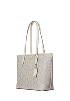 Signature Spade Flower Large Tote Dark Beige Multi