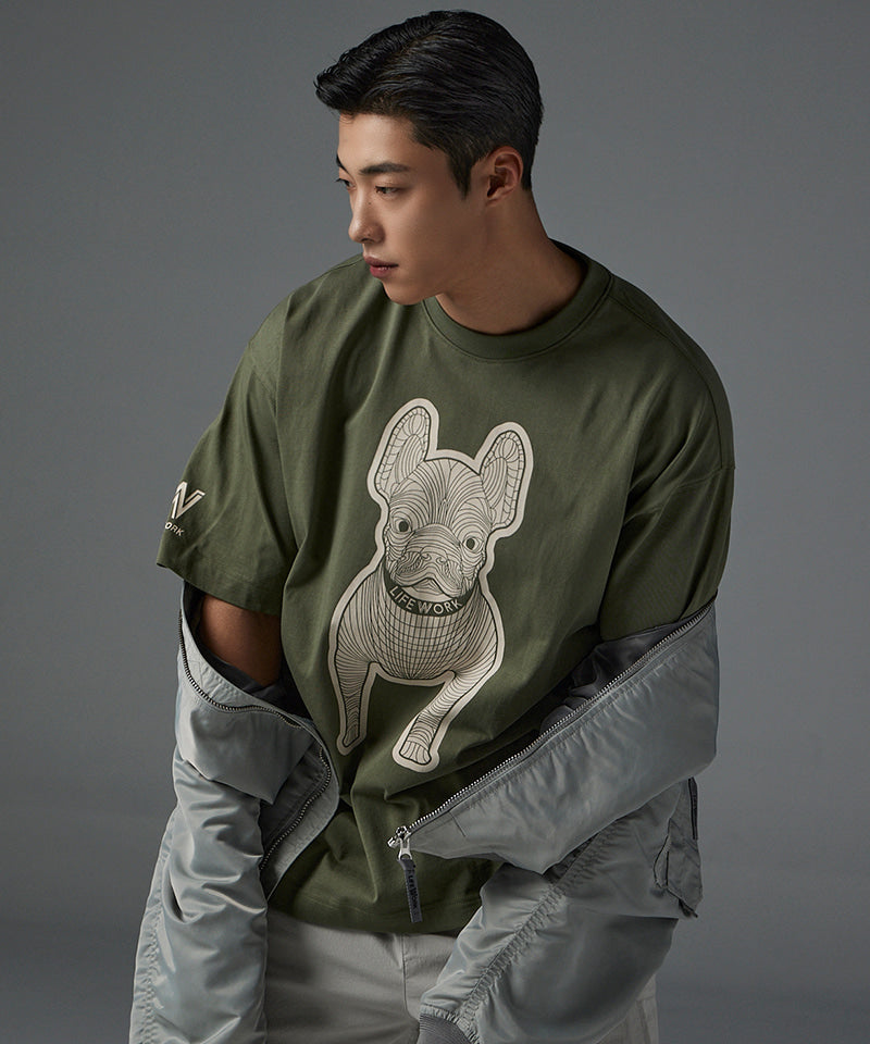 Silket Radog T-Shirt Light Khaki