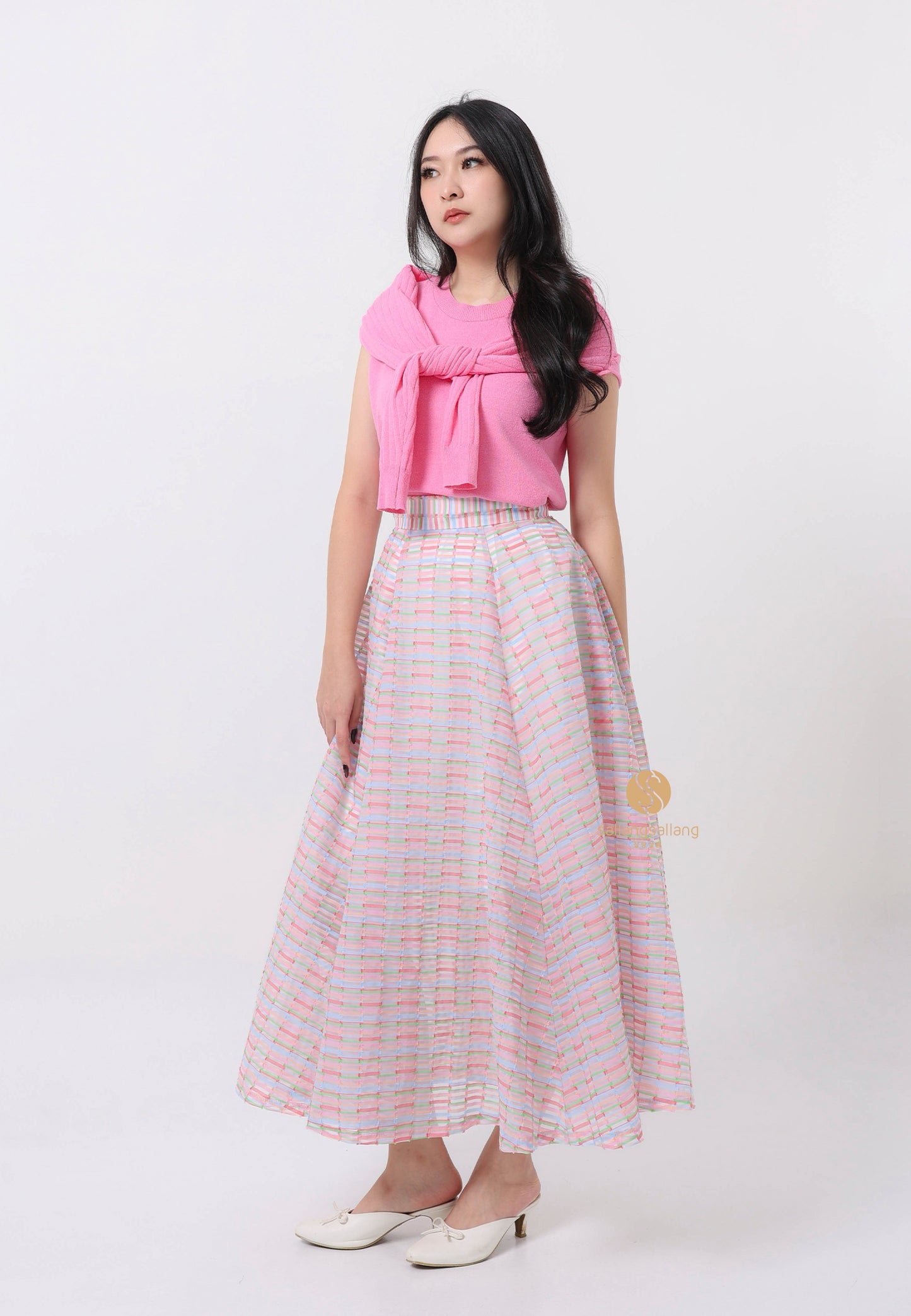 Flare Skirt Organza