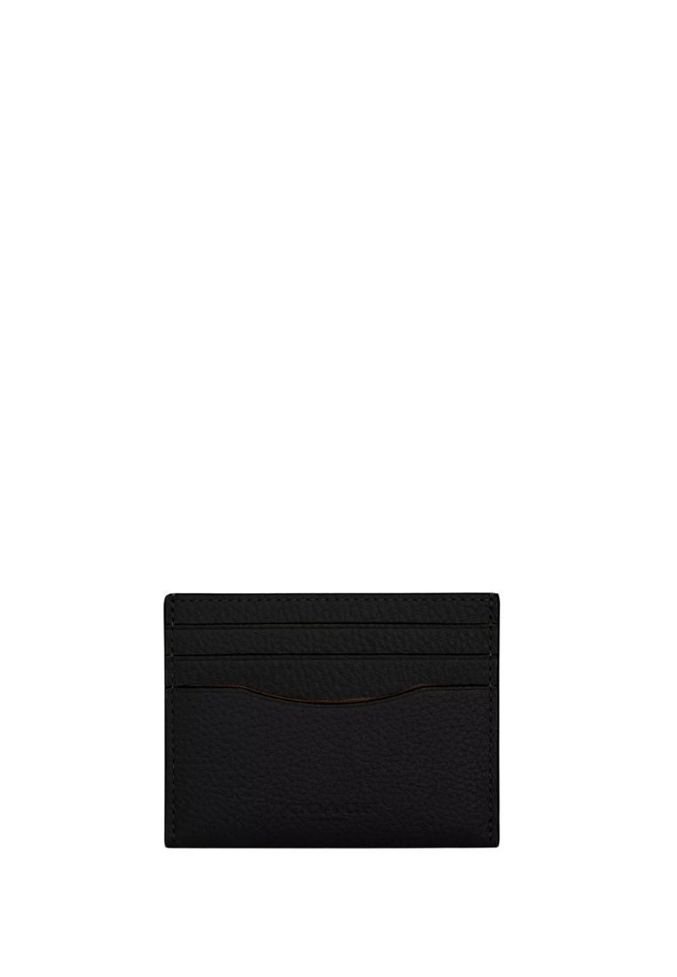 Slim Id Card Case Black