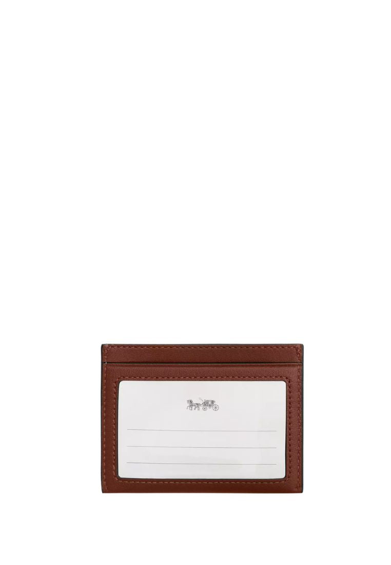 Slim Id Card Case Gold Sable